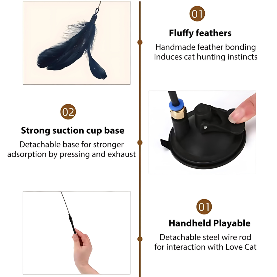 Cat Teaser Toy with Bell
