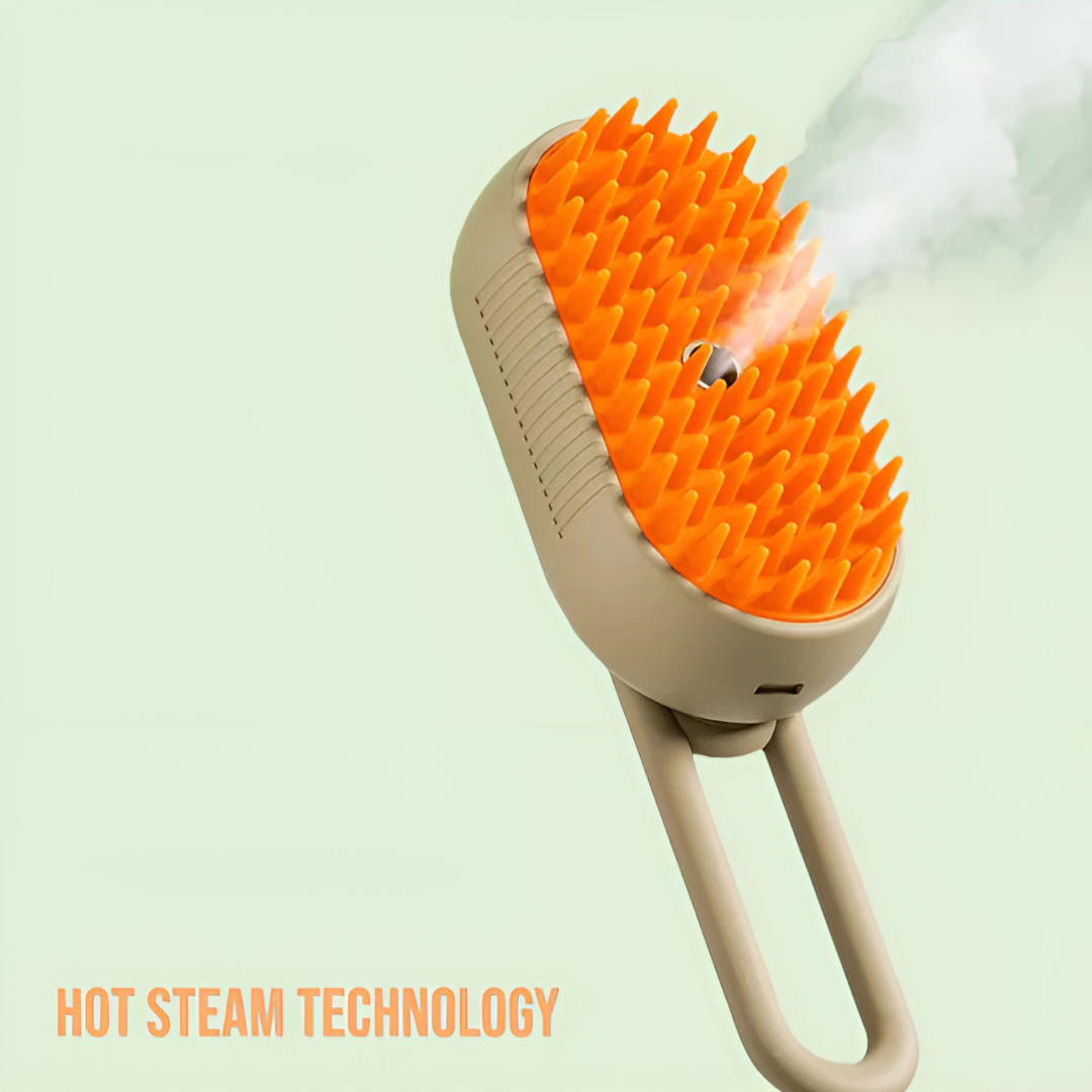 3 In 1 Electric Pet Steam Brush