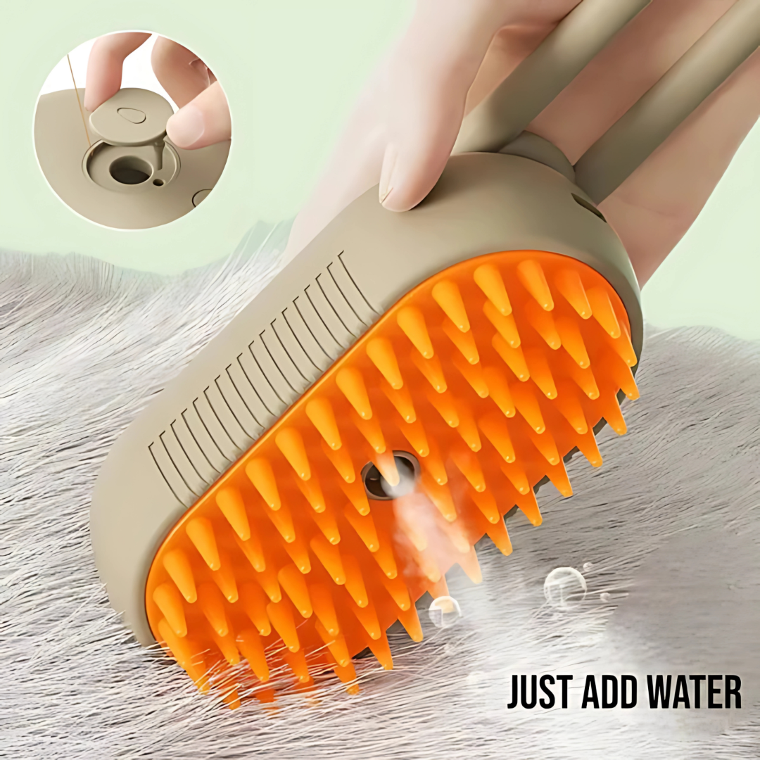 3 In 1 Electric Pet Steam Brush