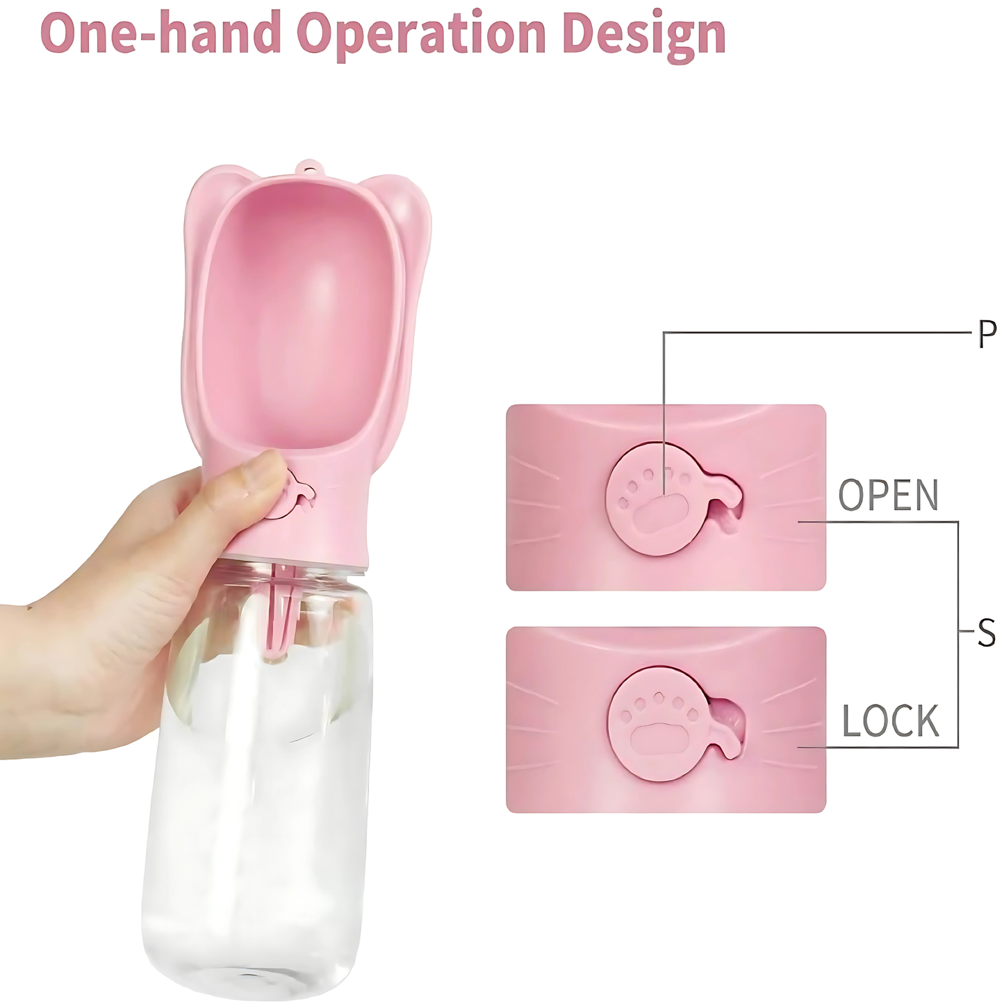 Pet Water Feeder Bottle 01