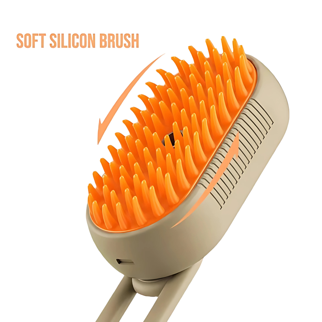 3 In 1 Electric Pet Steam Brush