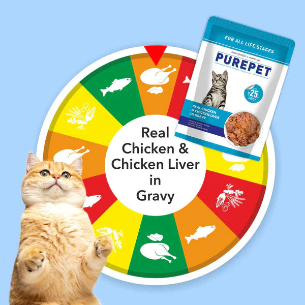 Purepet Cat Gravy Pouch