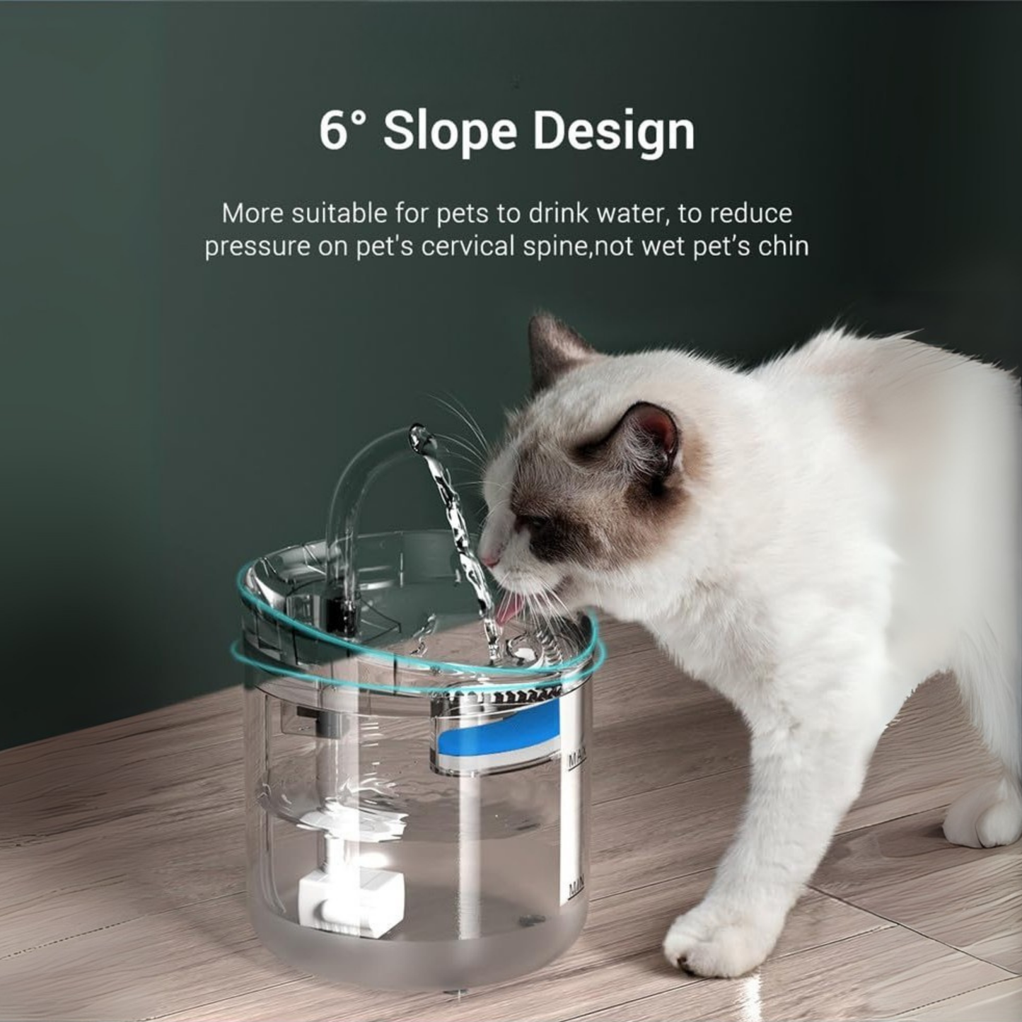 Transparent Water Fountain