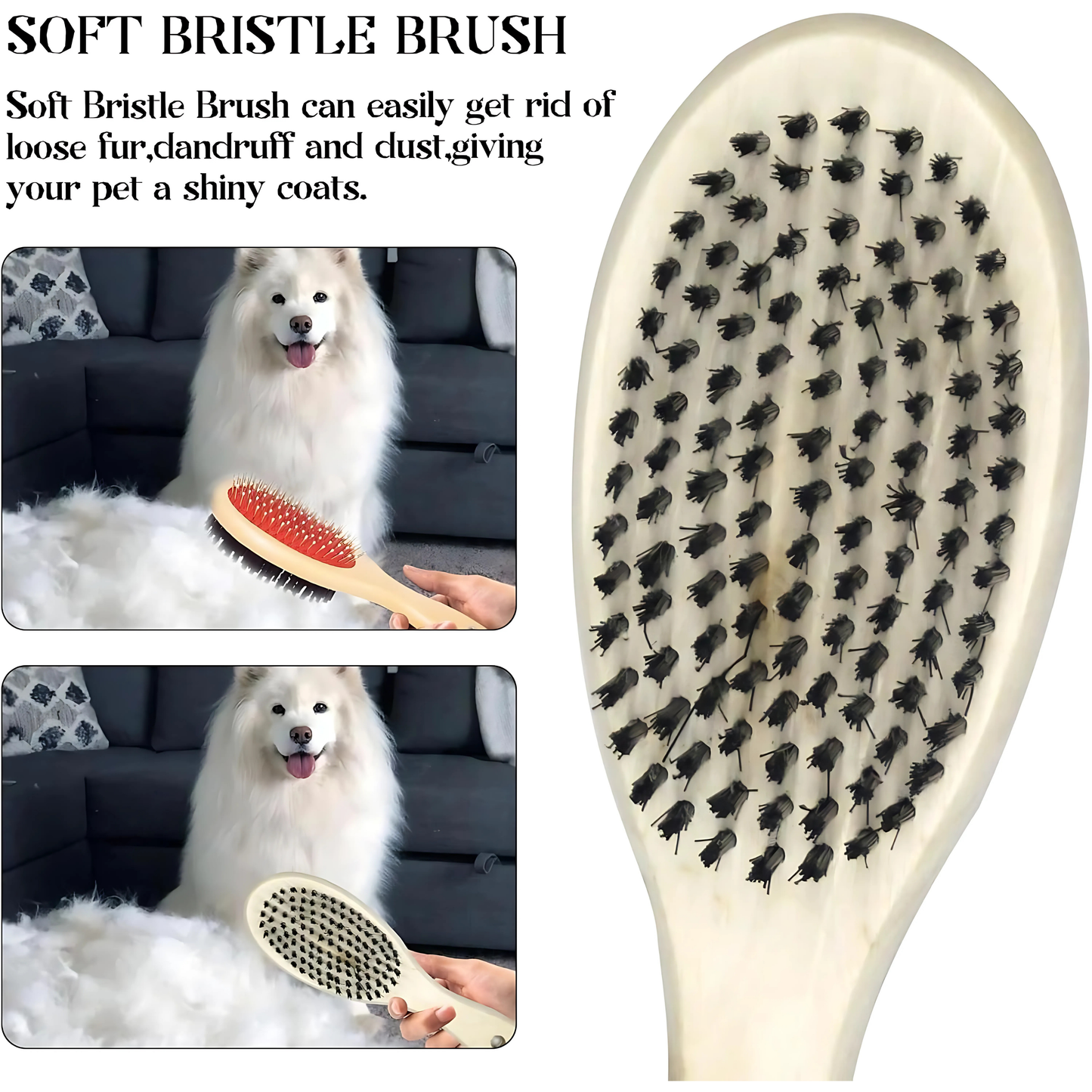 Wooden Handel Pin Brush