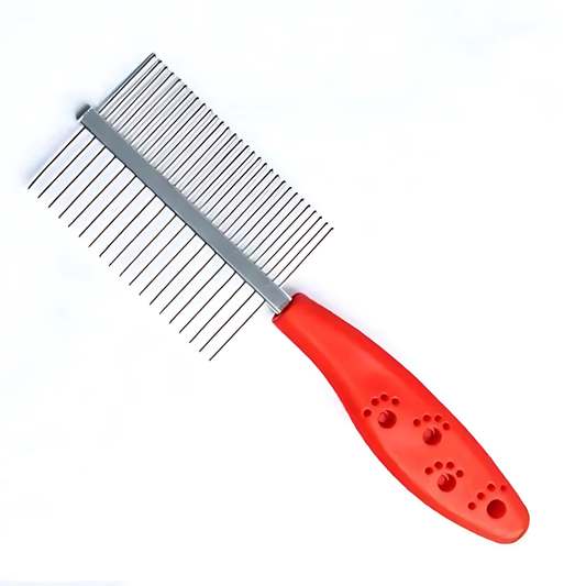 Double Sided Comb Plastic Handle