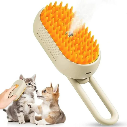 3 In 1 Electric Pet Steam Brush