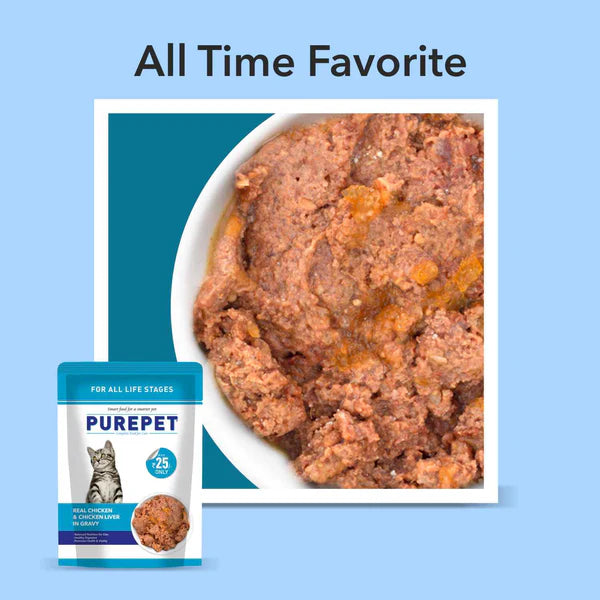 Purepet Cat Gravy Pouch
