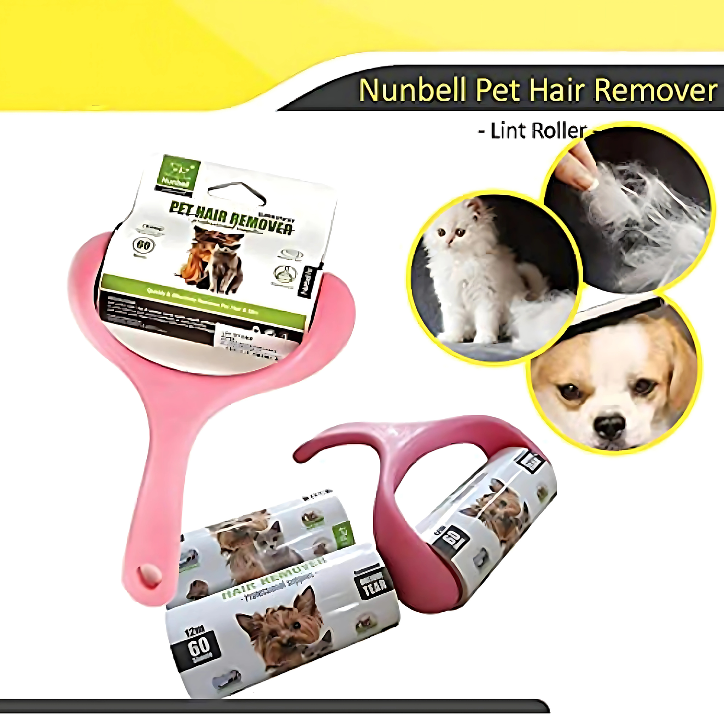 Lint Roller 2 ( 60 Sheet )