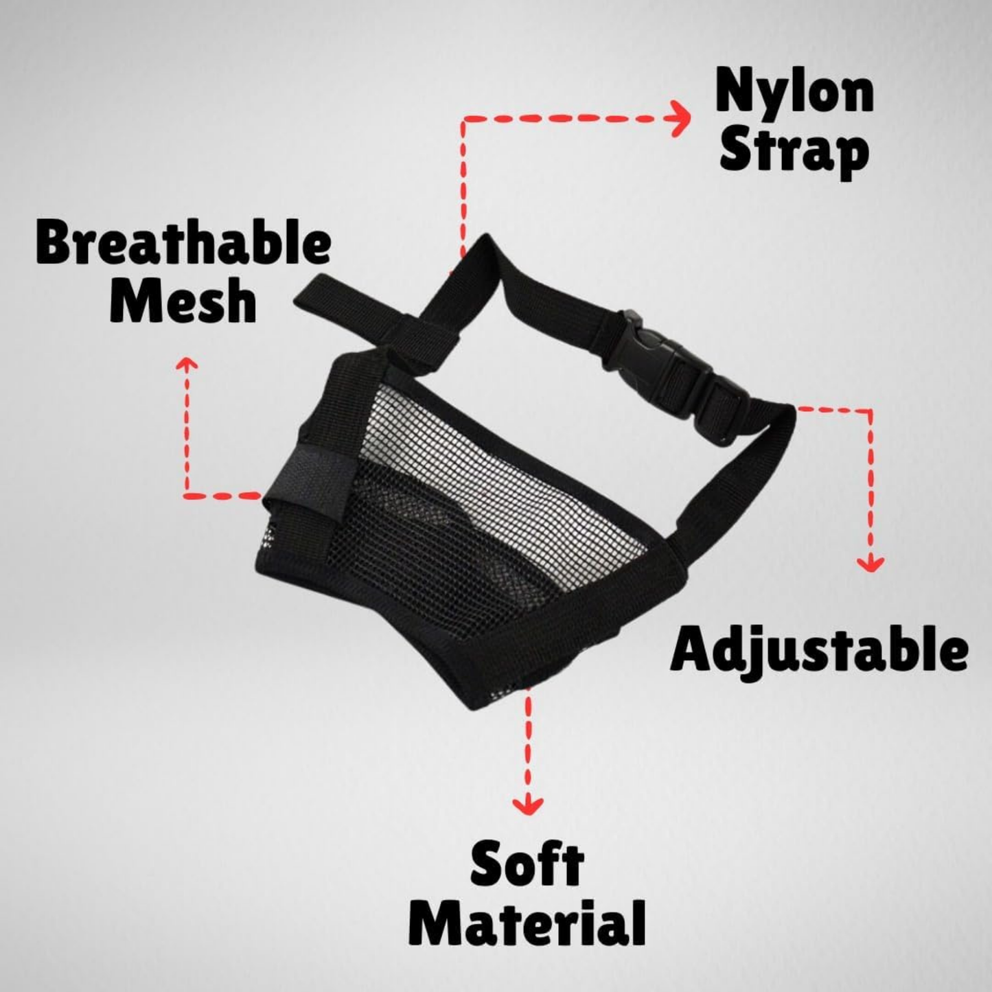 Adjustable Dog Muzzles