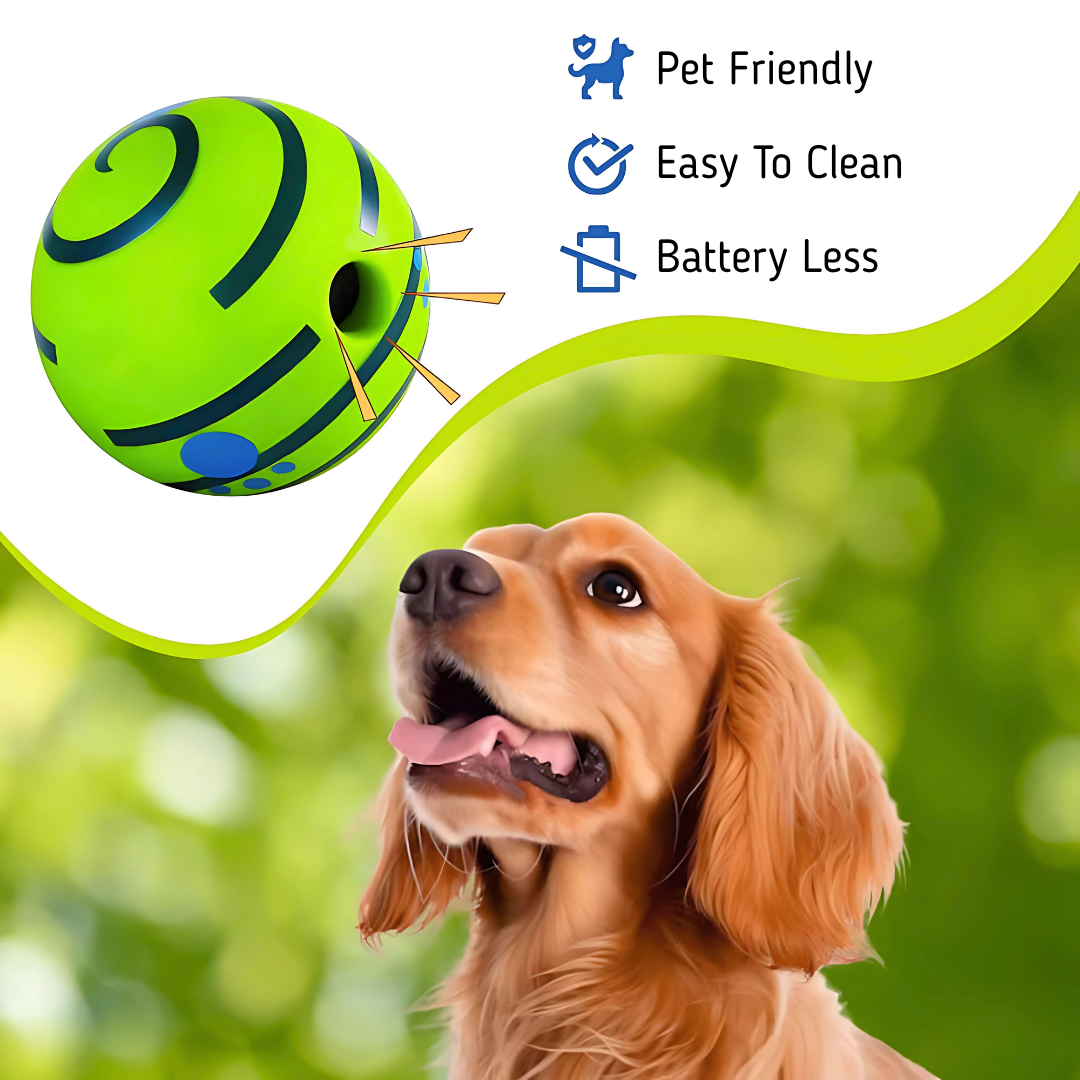 Dog Giggle Squeaky Ball