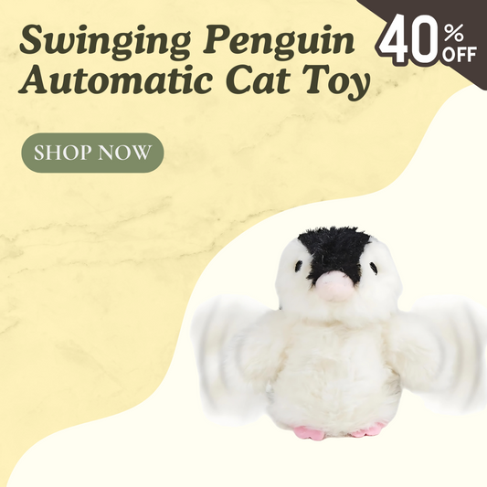 Swinging Penguin Automatic Cat Toy