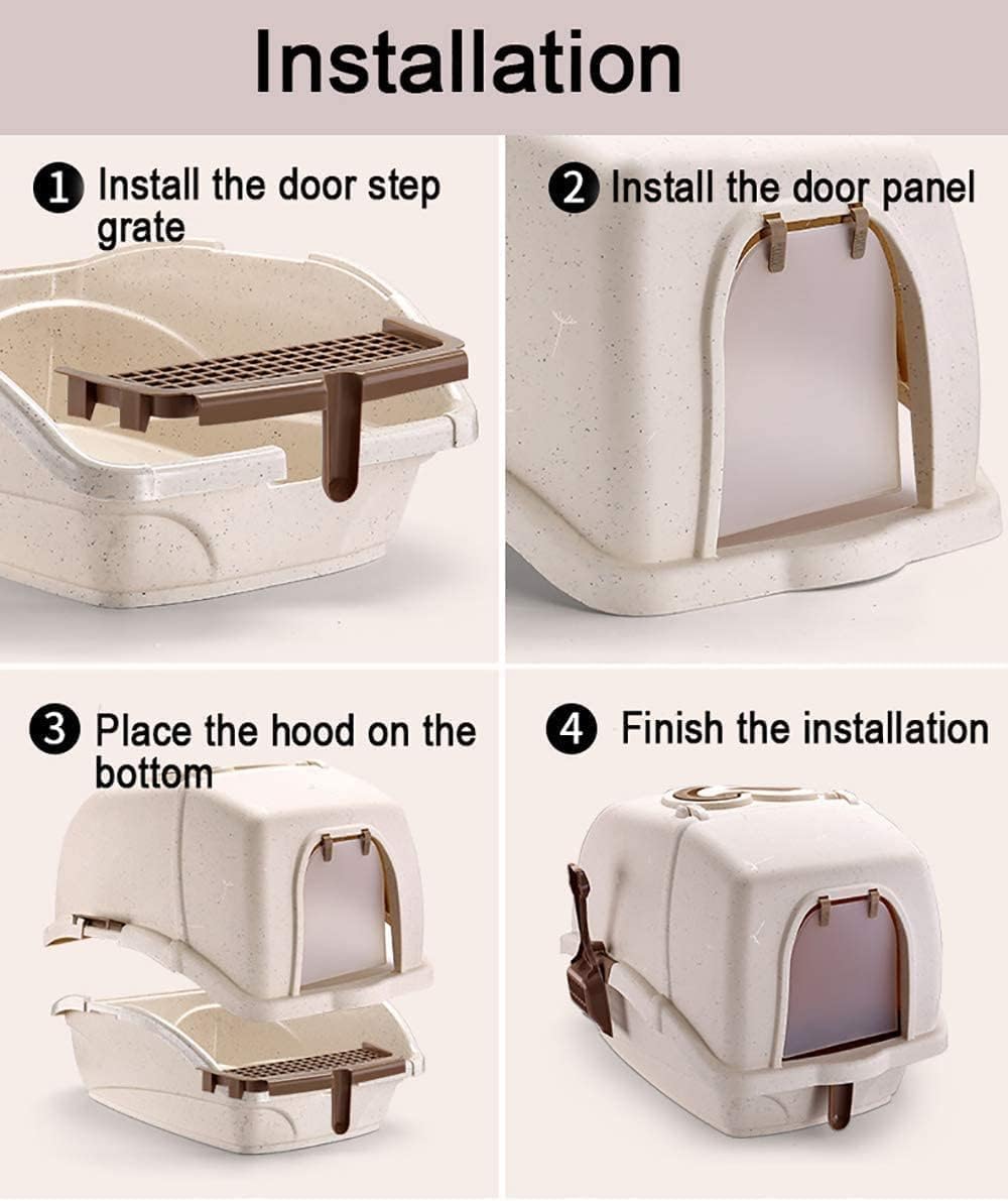 Closed Litter Box