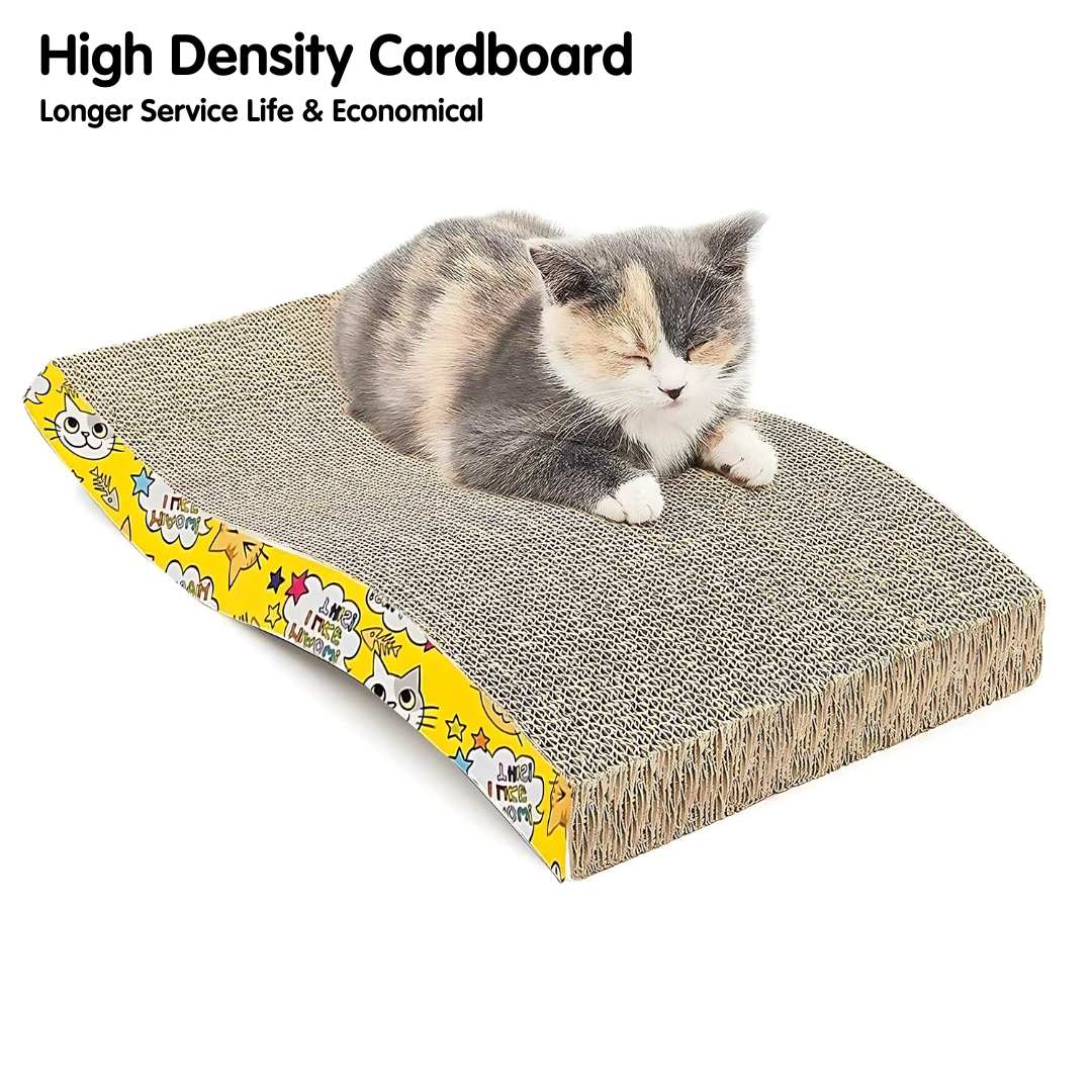 2 in 1 Cat Scratcher Cardboard