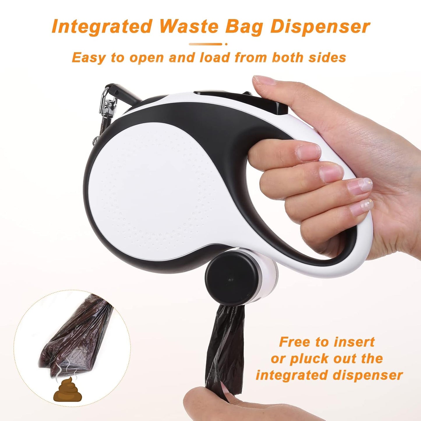 Retractable Leash And Bottle 5 In 1