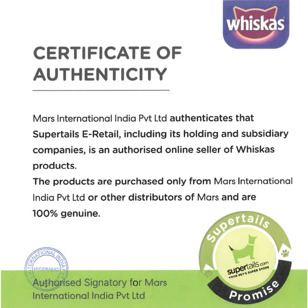 Whiskas Tuna Flavour Adult Cat Food