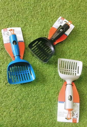 Pet Litter Scooper With Poop Bag