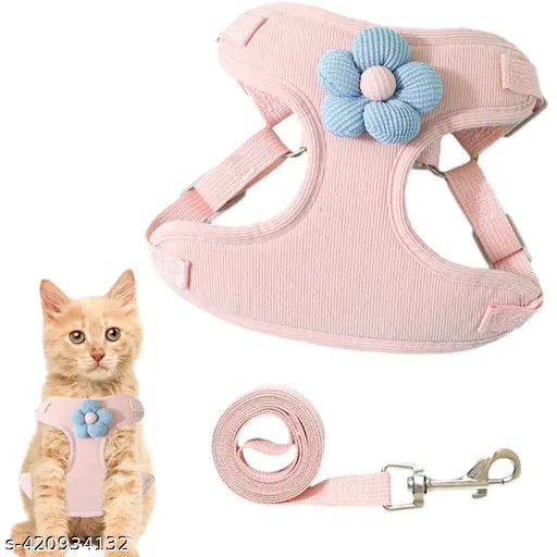 Cat Harness With Leash 04