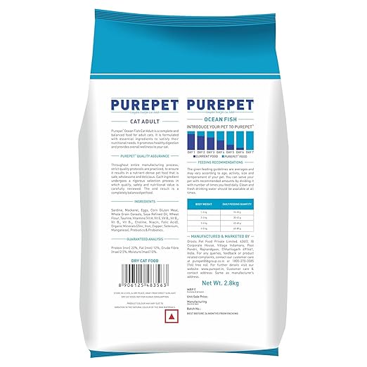 Purepet Ocean Fish Adult Cat Food