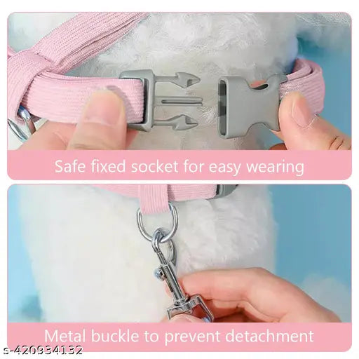 Cat Harness With Leash 04