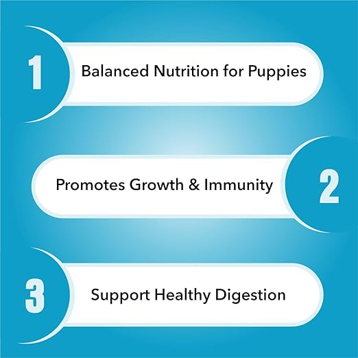Purepet Chicken & Veg Puppy Dog Food, 1 kg, Granule