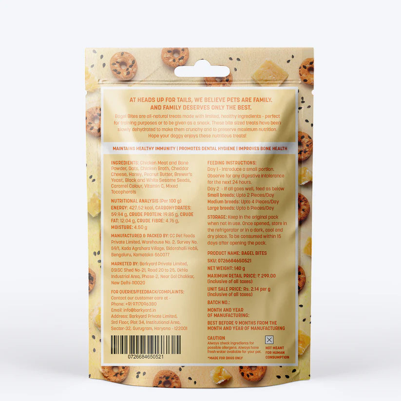 Bagel Bites Dog Treat