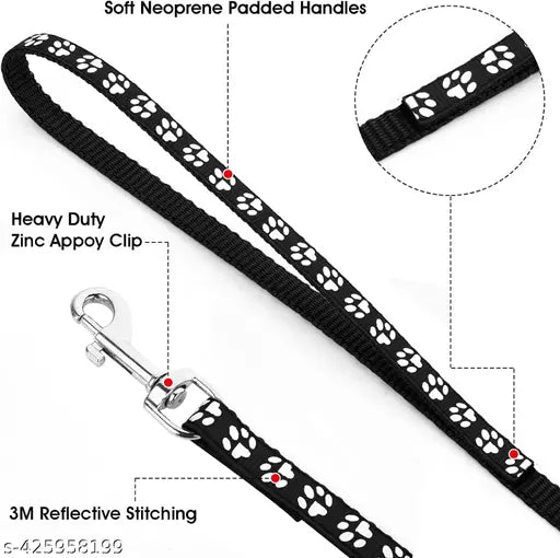 Printed Cat Harness With Leash