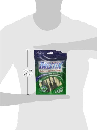 Twistix Vanilla Mint Dental Chews for Dogs – 156g