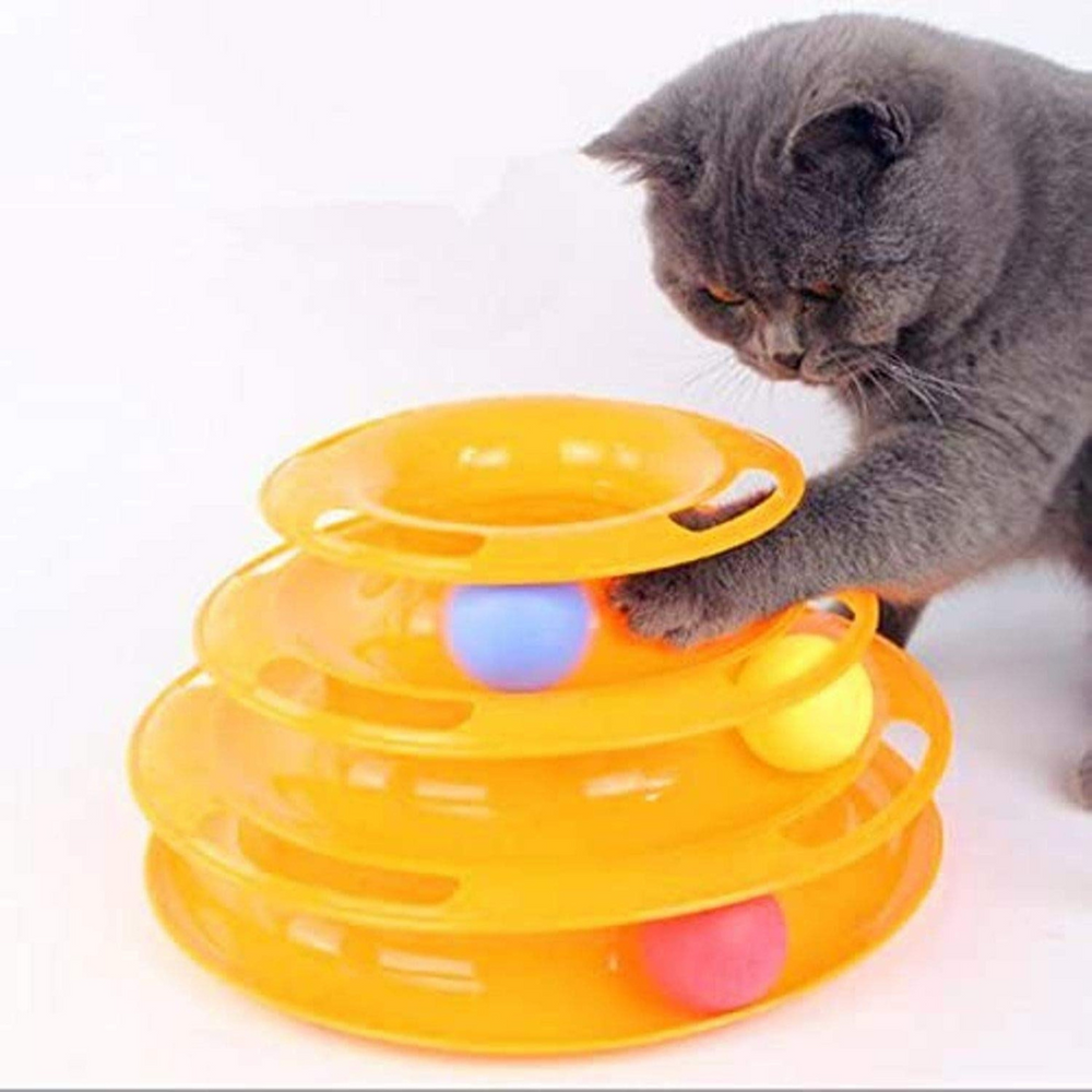 Tower Track Roller with Colorful Balls